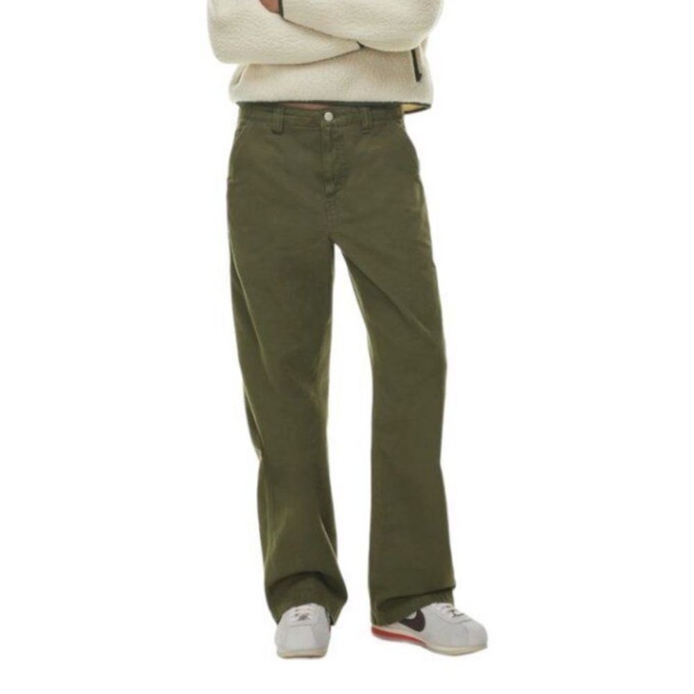 TNA Greenwich Green Carpenter Pants Size 0